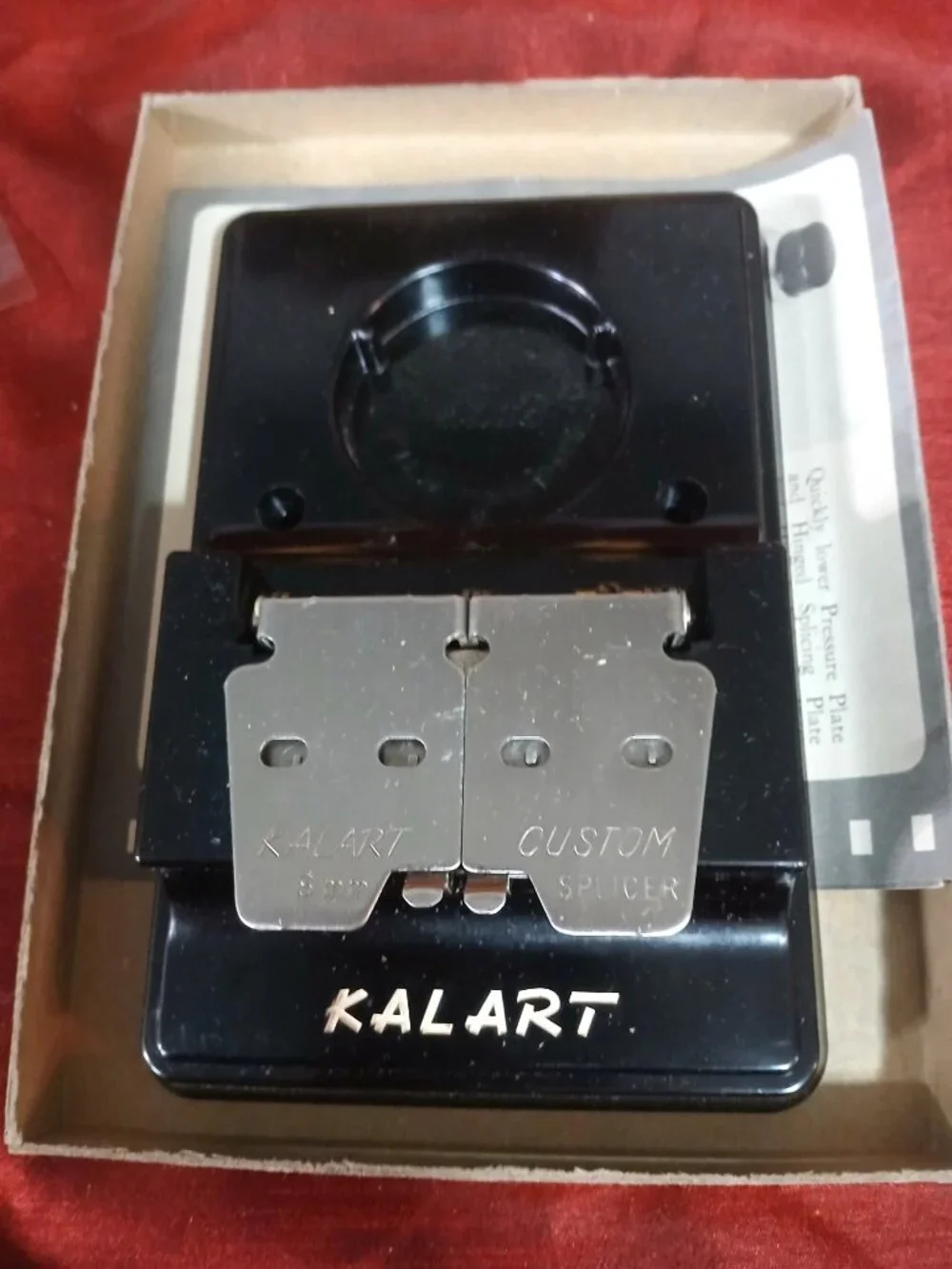 Vintage Kalart Custom 8 Splicer For 8mm Film 201 D